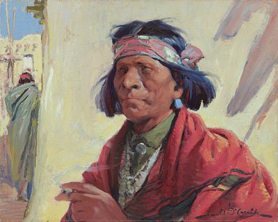 Taos Indiaan door Ira Diamond Gerald Cassidy
