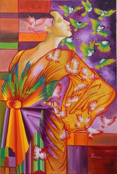 Groene lichten, 2015 door Irina Corduban
