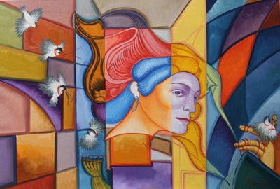 Binnenin Mijn Doos, 2015 door Irina Corduban