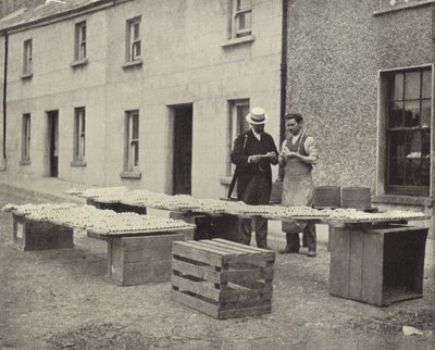 Kleipijpen maken, Drogheda door Irish Photographer