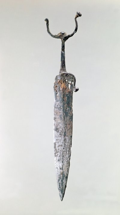 Dolk, Hallstatt Cultuur, ca.750-450 v.Chr. door Iron Age