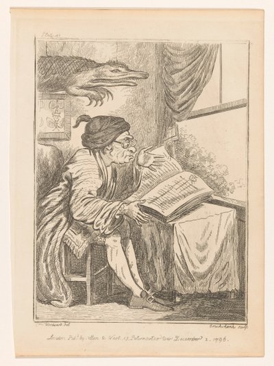 Onderzoeker te Hertfordshire door Isaac Cruikshank