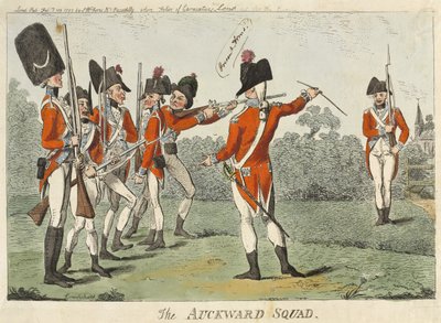 De onhandige ploeg, 1793 door Isaac Cruikshank