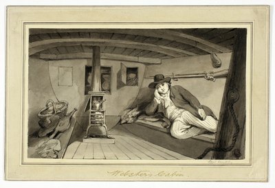 Websters hut door Isaac Cruikshank