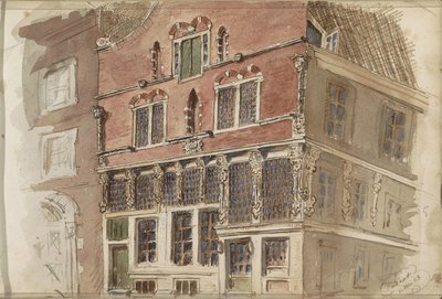 Zeventiende-eeuwse gevel door Isaac Gosschalk