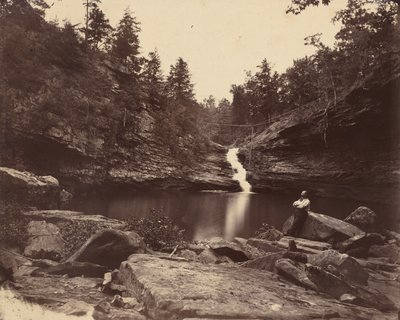 Lula Lake, Lookout Mountain, Georgia door Isaac H. Bonsall