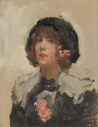Portret van een vrouw door Isaac Israels