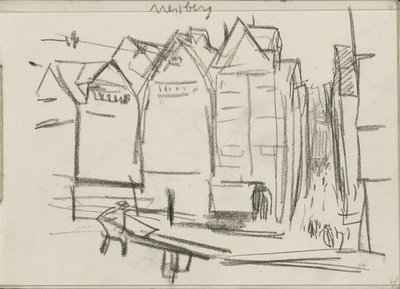 Stadsgezicht door Isaac Israels
