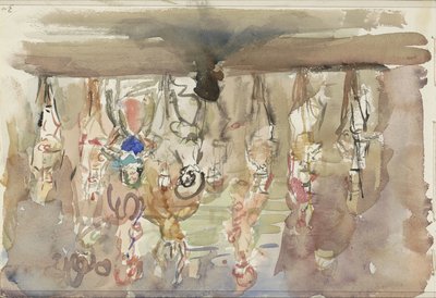 Theatervoorstelling door Isaac Israels