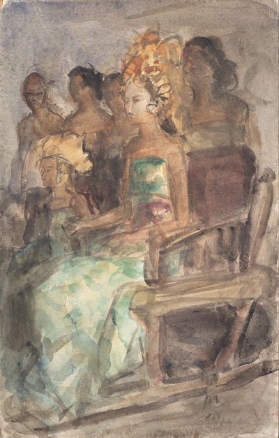 Indonesische prinses door Isaac Israels