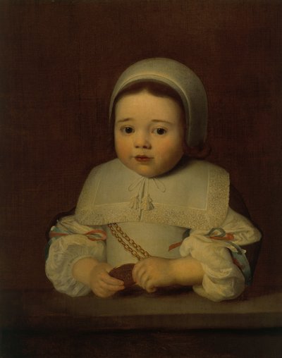 Portret van een kind door Isaac Luttichuys