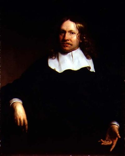 Portret van een heer door Isaac Luttichuys