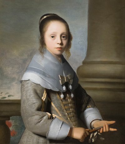 Portret van een meisje, c.1650 door Isaac Luttichuys