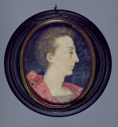 Henry, Prins van Wales (1594-1612) ca. 1610 door Isaac Oliver