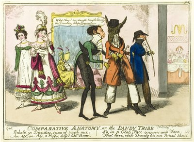 Vergelijkende anatomie door Isaac Robert Cruikshank