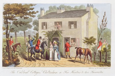De Oakland Cottages, Cheltenham, of Vossenjagers en hun Favorieten, uit 