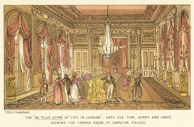 Het Ne Plus Ultra van het leven in Londen door Isaac, Robert and George Cruikshank