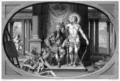 Koning George III 1738-1820, 18e eeuw door Isaac Taylor