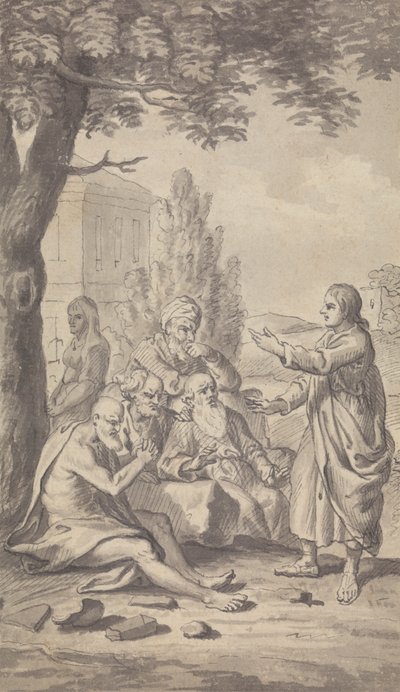 Ongeïdentificeerd tijdschrift/toneelstuk illustratie door Isaac Taylor