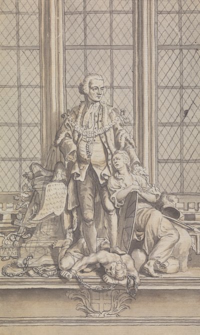 Ongeïdentificeerd Tijdschrift / Toneel Illustratie door Isaac Taylor