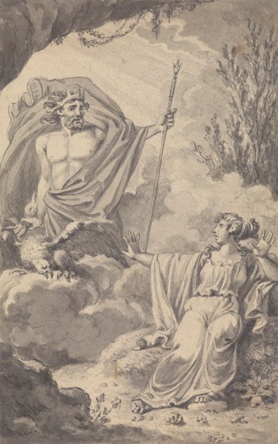 Ongeïdentificeerd Tijdschrift / Toneel Illustratie door Isaac Taylor