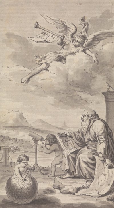 Ongeïdentificeerd tijdschrift / toneelillustratie door Isaac Taylor