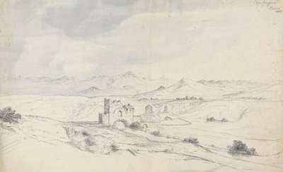 Campagna / Rome door Isaac Weld