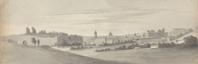 Rome vanuit de Thermen van Caracalla door Isaac Weld