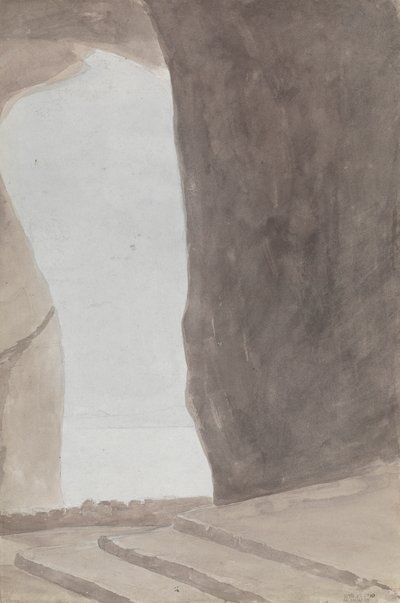 Vesuvius in Uitbarsting door Isaac Weld
