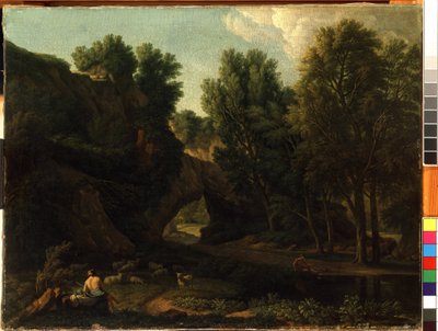 Landschap door Isaac de Moucheron