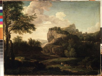 Landschap door Isaac de Moucheron
