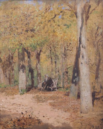 Herfstoverpeinzingen, 1883 door Isaak Ilyich Levitan