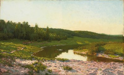 Aan de waterkant door Isaak Ilyich Levitan