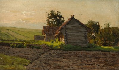 Slobodka, 1884 door Isaak Ilyich Levitan