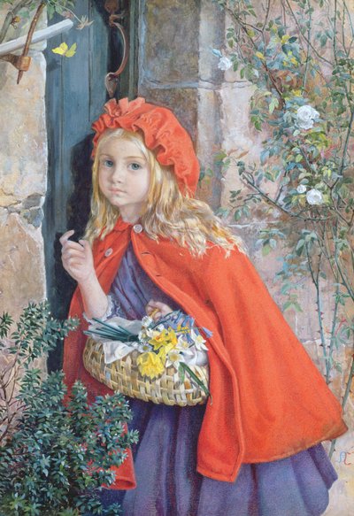 Roodkapje, 1862 door Isabel Oakley Naftel