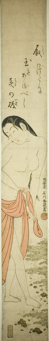 Abalone Duiker door Ishikawa Toyonobu