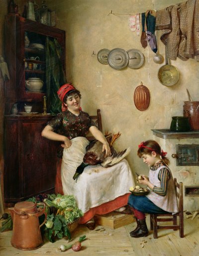 Een helpende hand door Isidor Kaufmann