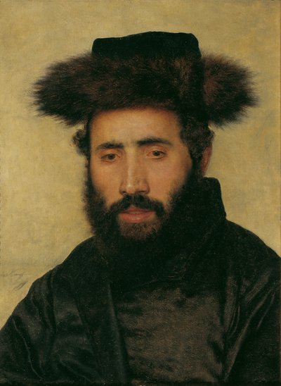 Een rabbijn uit Opper-Hongarije door Isidor Kaufmann