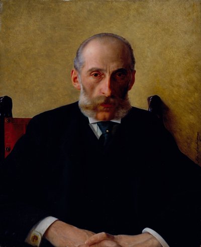 Portret van Isidor Gewitsch, ca. 1900 door Isidor Kaufmann
