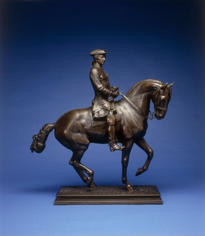 Ruitergroep van een Louis XV jager, ca. 1896 door Isidore Jules Bonheur