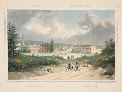Noord-Amerika - Staat New York. No. 18, pl.2 door Isidore Laurent Deroy