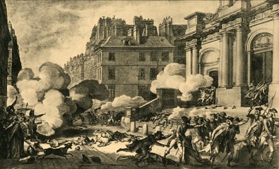 Dag van 13 Vendemiaire van het Jaar 4 door Isidore Stanislas Helman