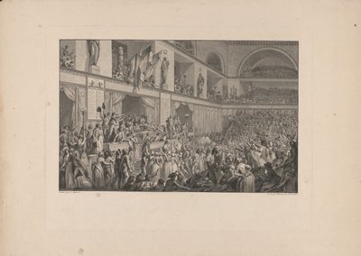 De grondwet van 24 juni 1793, ca. 1796 door Isidore Stanislas Helman