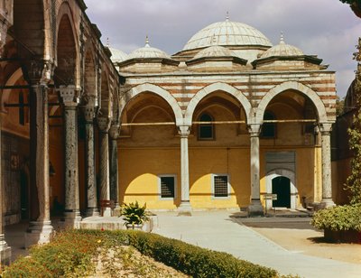 Binnenplaats van het Topkapi-paleis door Islamic School