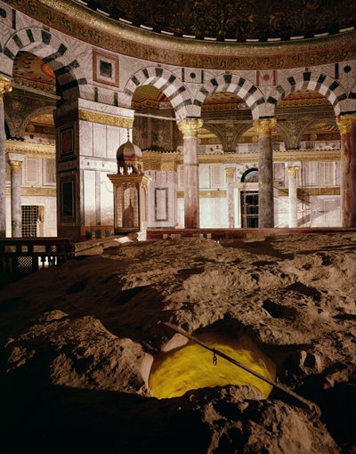Interieur van de moskee door Islamic School
