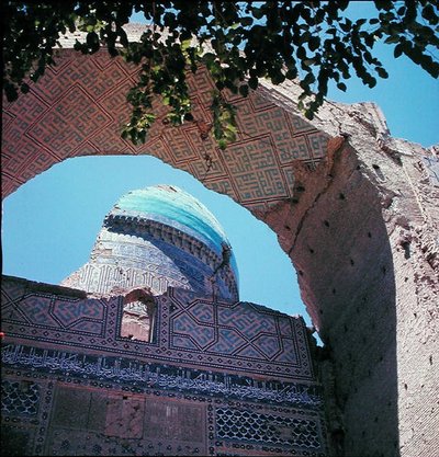 Interieur van het gewelf, 1399-1404 door Islamic School