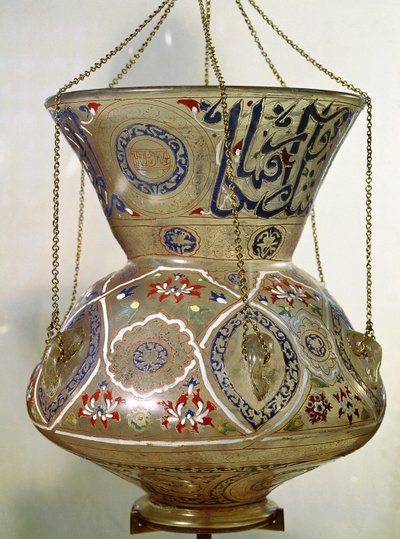 Lamp, uit de moskee van Sultan Hasan, Caïro door Islamic School