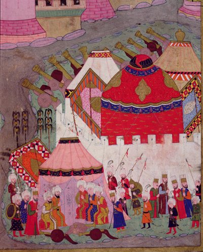 TSM H.1524 Beleg van Wenen door Suleyman I (1494-1566) de Grote, in 1529, uit de 