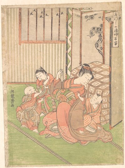  door Isoda Koryusai
