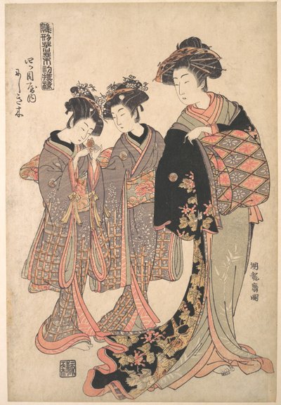  door Isoda Koryusai